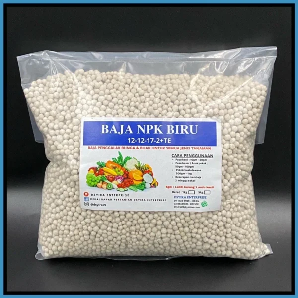 1kg Nitrophoska Blue NPK 12-12-17 Fertilizer
