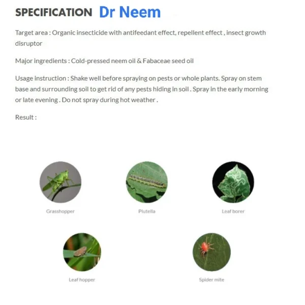 Baba Mr Ganick Dr Neem Pesticide 1L