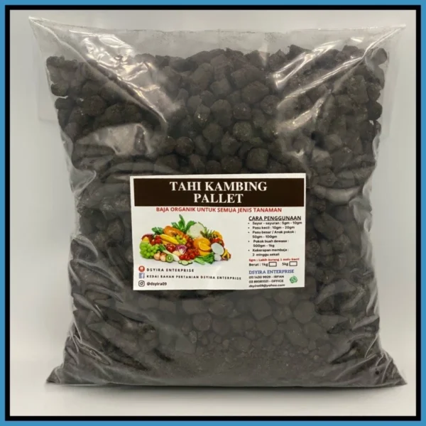 44d21360fccf9b9b4199569055b637a1.webp Organic Goat Manure Pellet Fertilizer 1kg