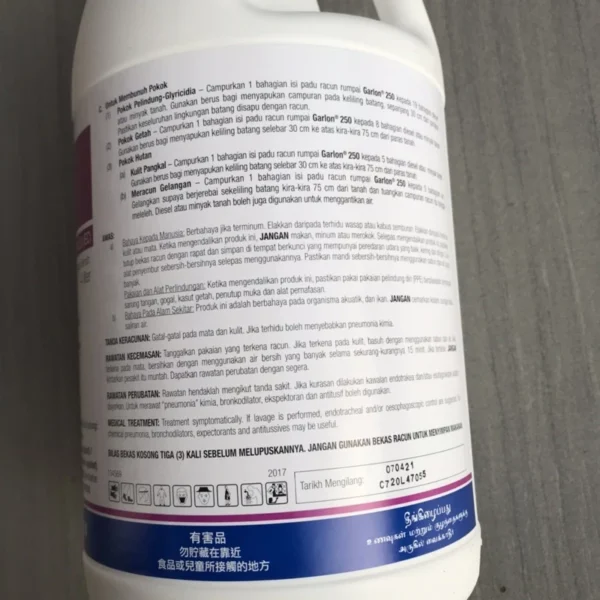 Garlon 250 Tree Killer Herbicide