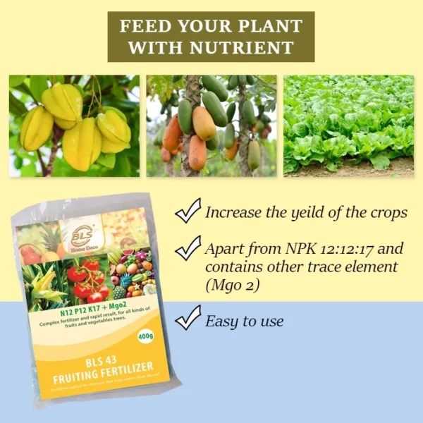 BLS Garden Fertilizer Granules 400g